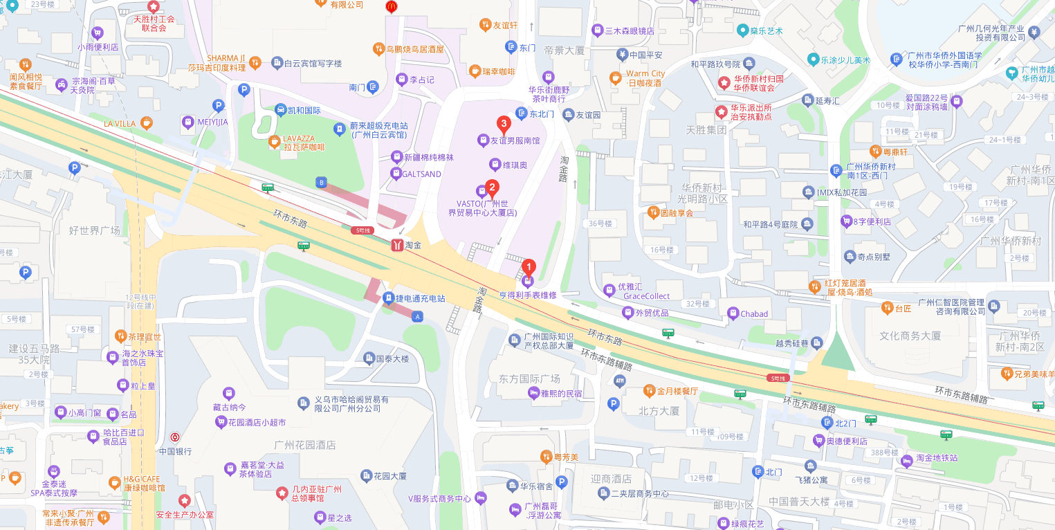 Office location map